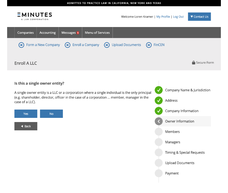 How to enroll single-entity screen